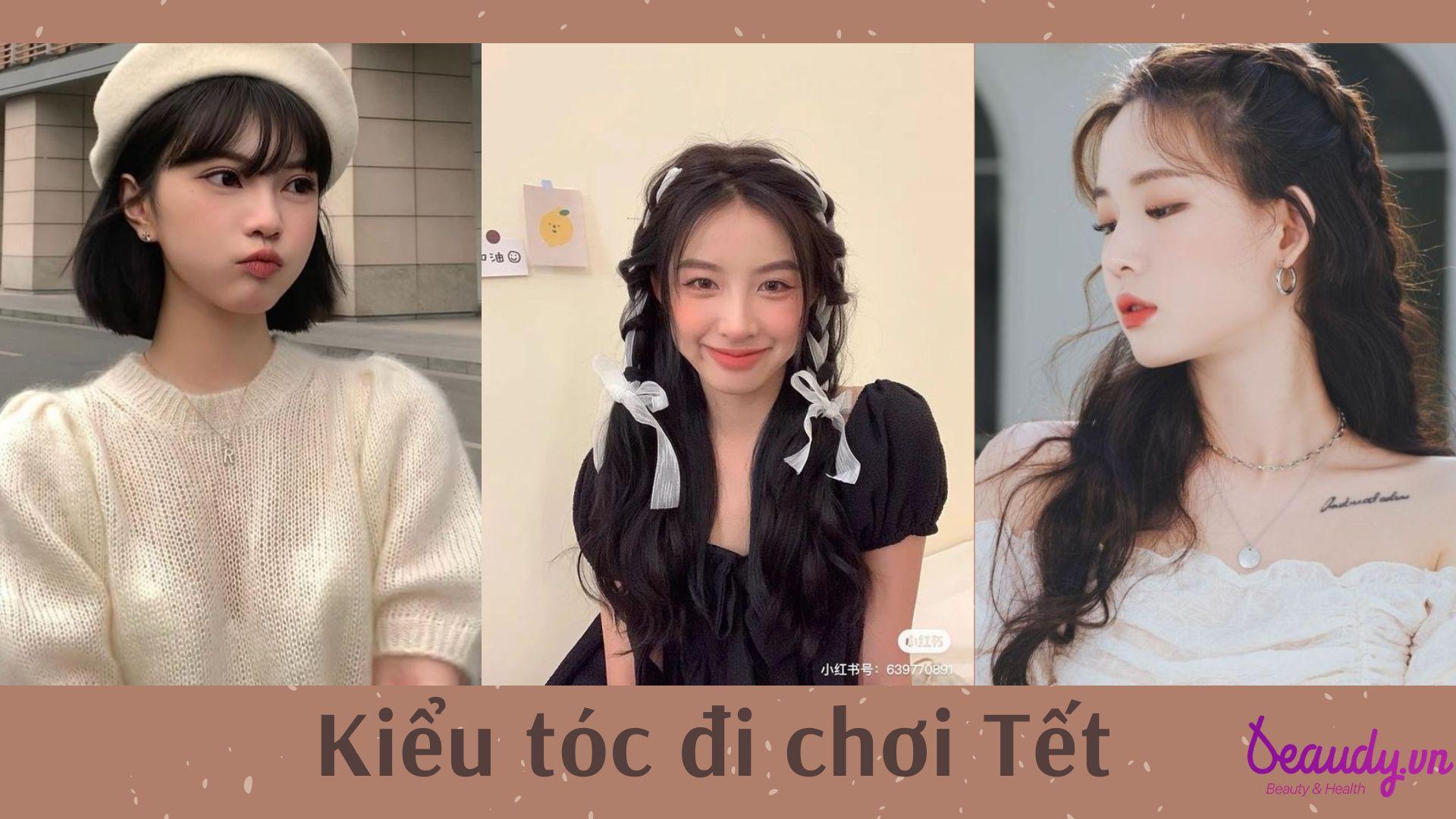 kiểu tóc đi chơi Tết Beaudy vn