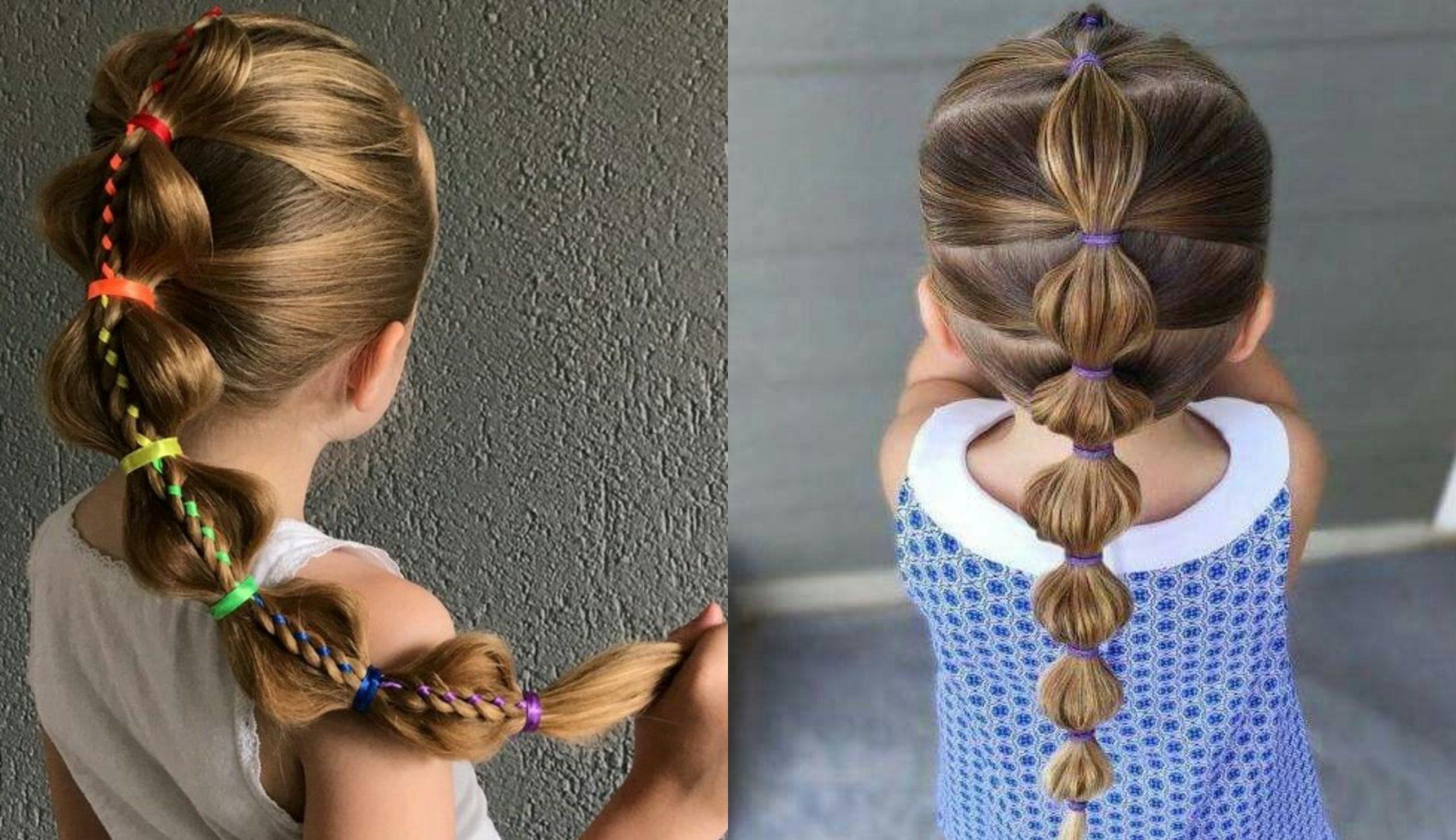 Chưa đầy 5 phút mỗi sáng với các kiểu tóc đơn giản cho bé gái One More