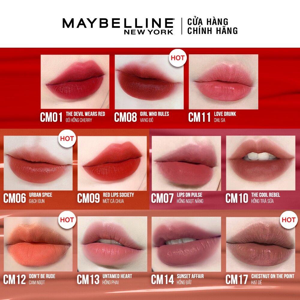 Son Maybelline 30 Romantic Superstay Matte Ink | Lipstick.vn